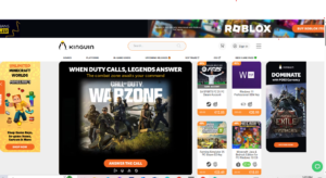 kinguin homepage